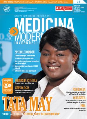 Tata May Okoye nella copertina di Medicina Moderna n. 22
