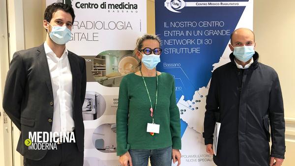 Nicola Ignazio Finco in visita al Centro di medicina Ex CMR Bassano del Grappa