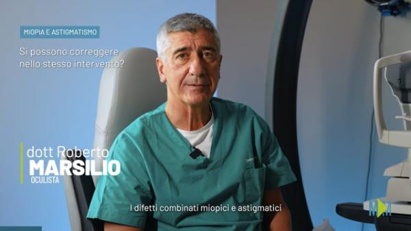 La correzione di miopia e astigmatismo